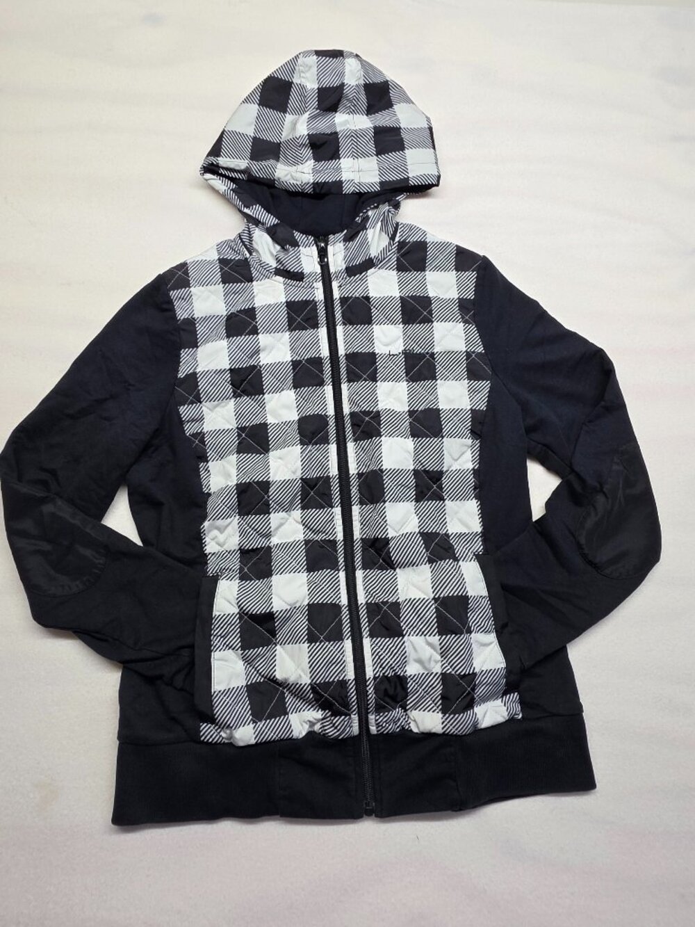 Lauren Ralph Lauren Black and White Active Jacket Size Medium